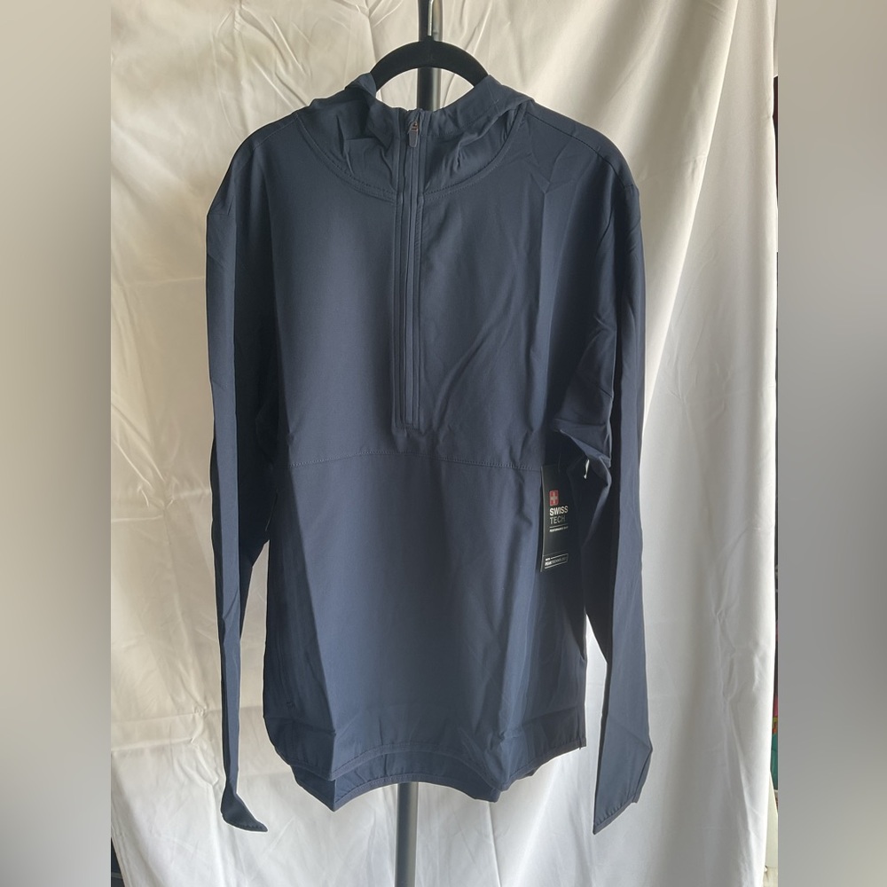Swiss Tech Men’s Anorak Jacket BLUE
